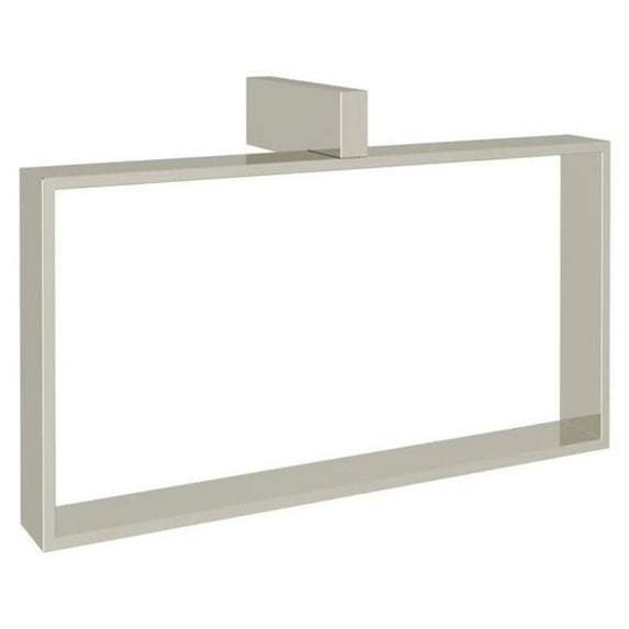 Rohl Qu220 Quartile 9-7/8" Wall Mounted Towel Ring - Nickel