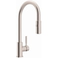thumbnail image 1 of Rohl R7520 Lux 1.8 GPM Single Hole Pull Down Kitchen Sink Faucet - Stainless Steel, 1 of 4