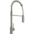 thumbnail image 1 of Rohl R7521 Lux 1.8 GPM Single Hole Pre-Rinse Pull Down Kitchen Faucet - Nickel, 1 of 6