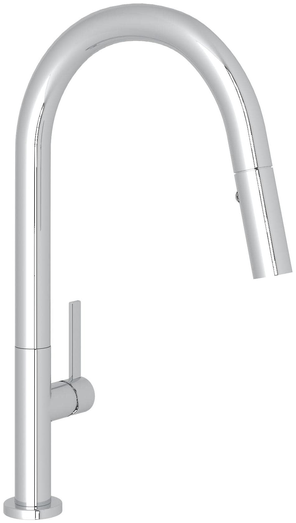 Rohl R7581LMAPC-2 Lux 1.8 GPM Single Hole Pull Down Kitchen Faucet - Chrome