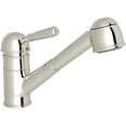 thumbnail image 1 of Rohl R77v3 1983 1.8 GPM Single Hole Pull Out Kitchen Faucet - Nickel, 1 of 7