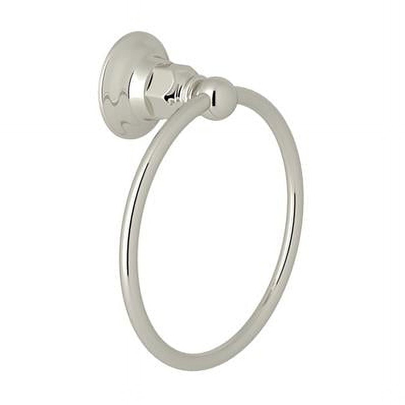 Polished Nickel Traditional Wall Mounted Towel Ring