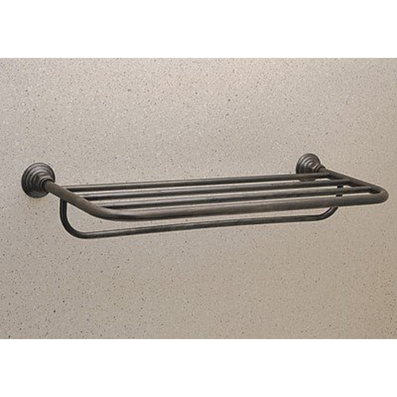 Rohl Rot10 Arcana 23-1/2" Brass Towel Rack - Nickel