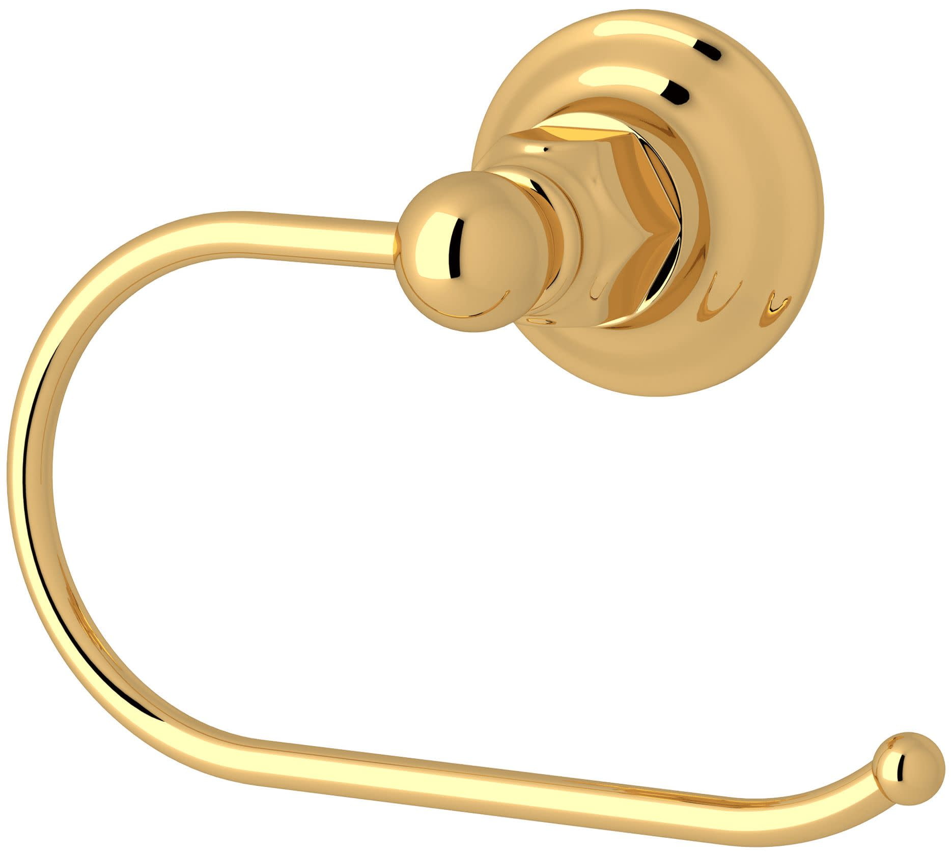 Polished Nickel Wall Mounted Toilet Paper Holder