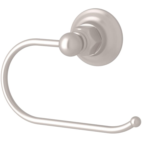 Rohl ROT8STN Country Toilet Paper Holder in Satin Nickel