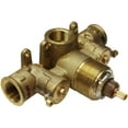 thumbnail image 1 of Rohl Rough Valve Body Only Concealed Thermostatic Mixer Without Volume Flow Control With 3/4" Npt Inlets And No Finish, 1 of 6