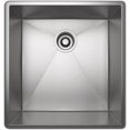 thumbnail image 1 of Rohl Rss1718 Forze 18-1/2" Undermount Single Basin Stainless Steel Bar Sink - Stainless, 1 of 6