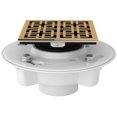 thumbnail image 1 of Rohl Sdpvc2/3-3142 Pvc 2" X 3" Spa Shower Drain Kit - Brass, 1 of 4