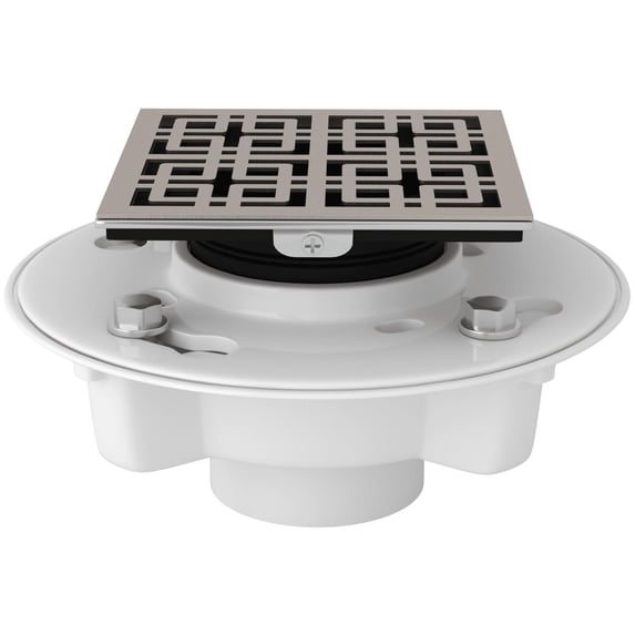 Rohl Sdpvc2/3-3142 Pvc 2" X 3" Spa Shower Drain Kit - Nickel