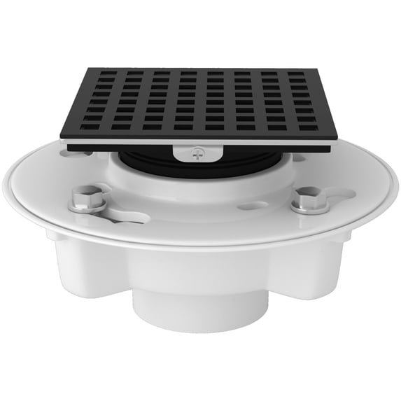 Rohl Sdpvc2/3-3143 Pvc 2" X 3" Spa Shower Drain Kit - Black