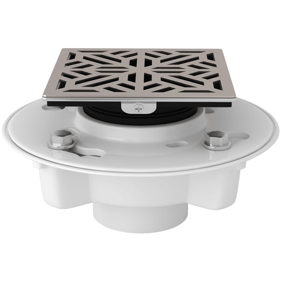 Rohl Sdpvc2/3-3144 Pvc 2" X 3" Spa Shower Drain Kit - Nickel