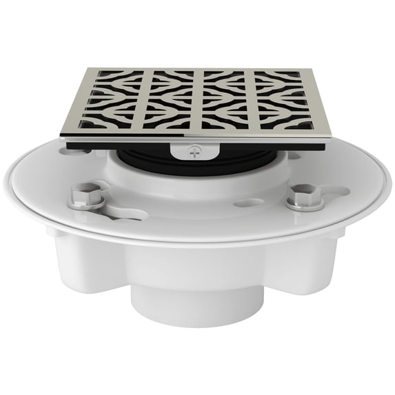 Rohl Sdpvc2/3-3146 Pvc 2" X 3" Spa Shower Drain Kit - Nickel