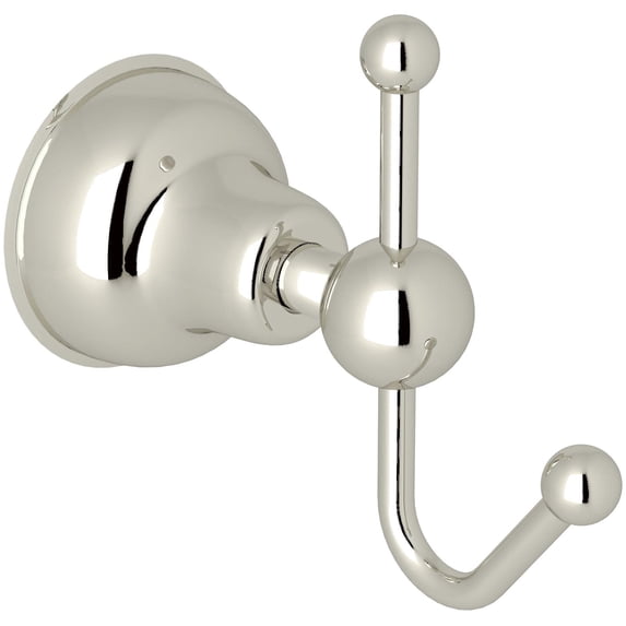 Rohl Single Robe Hook In Polished Nickel