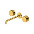 thumbnail image 1 of Rohl TAM08W3IWULB Amahle 1.2 GPM Wall Mounted Widespread Bathroom Faucet - Unlacquered, 1 of 3