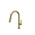 thumbnail image 1 of Rohl Tenerife Pull-Down Bar/Food Prep Kitchen Faucet in Antique Gold - TE65D1LMAG, 1 of 5