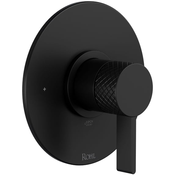 Rohl Tte51w1lm Tenerife Pressure Balanced Valve Trim Only - Black