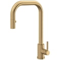 thumbnail image 1 of Rohl U.4046L-2 Holborn 1.75 GPM Single Hole Pull Down Kitchen Faucet - Satin English Gold, 1 of 7
