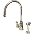 thumbnail image 1 of Rohl U.4702PN-2 Perrin and Rowe Single Hole Single Lever Parthian Kitchen Faucet with Sidespray Rinse and High C Spout in Polished Nickel, 1 of 2