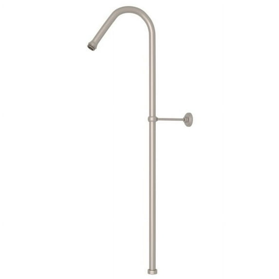 Rohl U.5392 Perrin And Rowe 40" Rigid Hook Shower Riser - Nickel