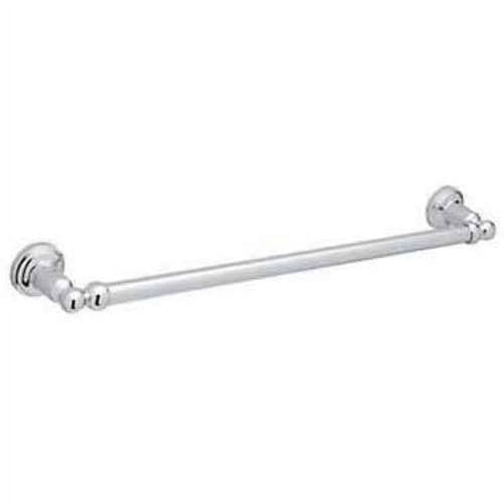 Polished Nickel 25.5" Traditional Wall Mounted Towel Bar