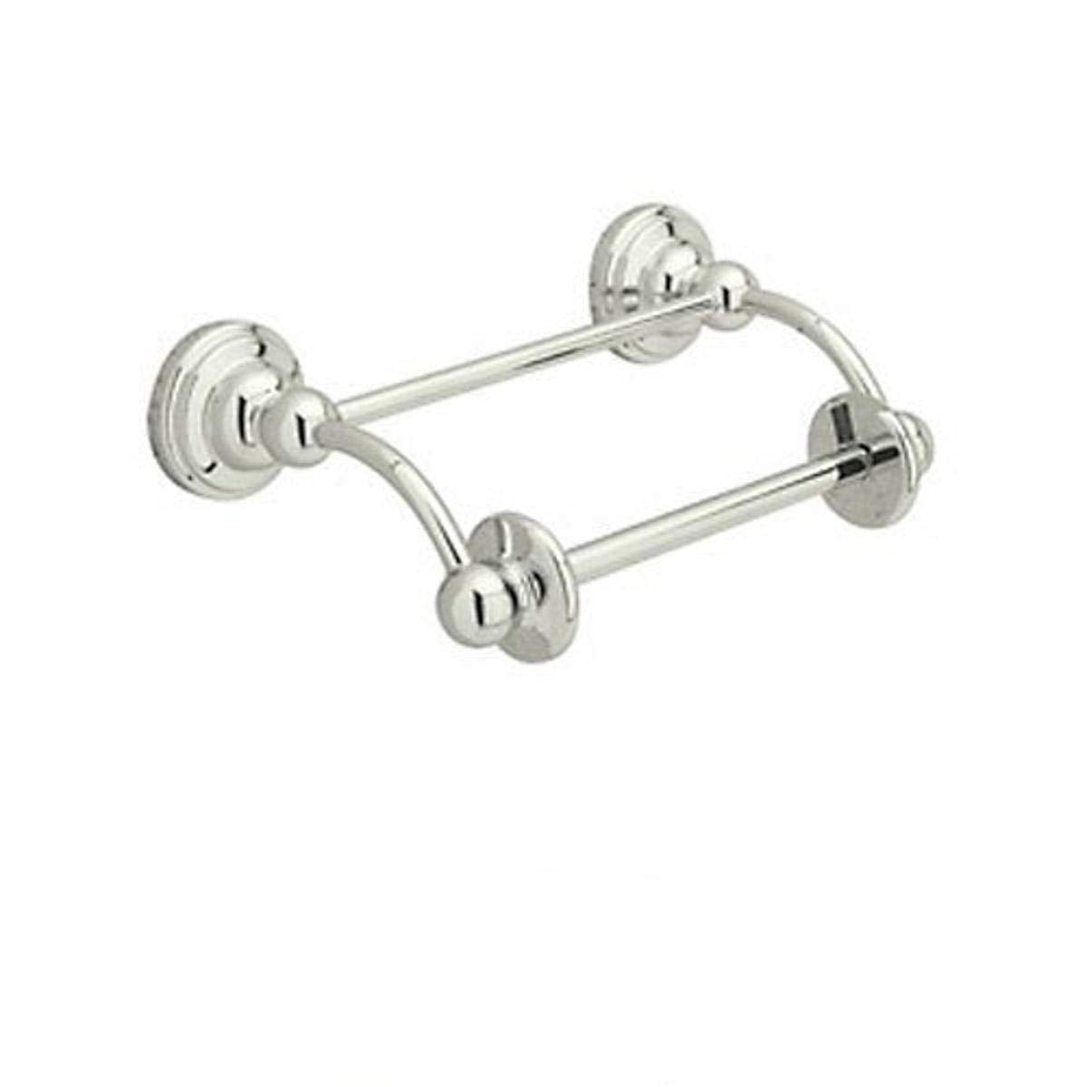 Edwardian Polished Nickel Wall Mount Toilet Paper Holder