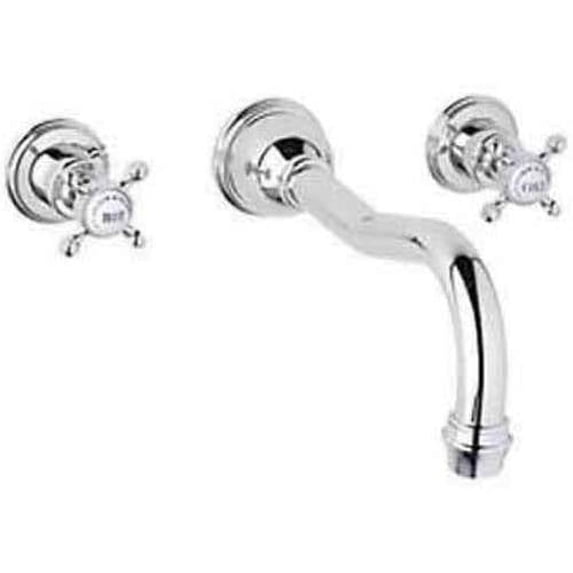 Rohl U3781 Perrin and Rowe Wall Mount Tub Filler Faucet, Available in Various Colors