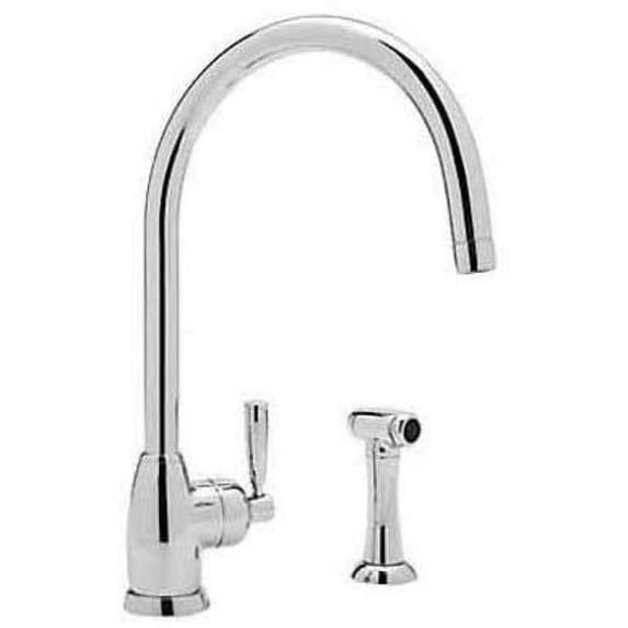 Rohl U4846 Mimas Kitchen Faucet and Metal Lever Handle, Available in Various Colors