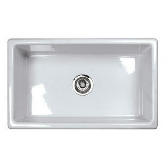 Rohl UM3018 Shaws Classic Single Basin Undermount Kitchen Sink