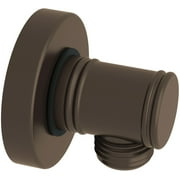 Open Box Rohl V00222 Bossini 2 Hand Shower Wall Outlet Only - Brass