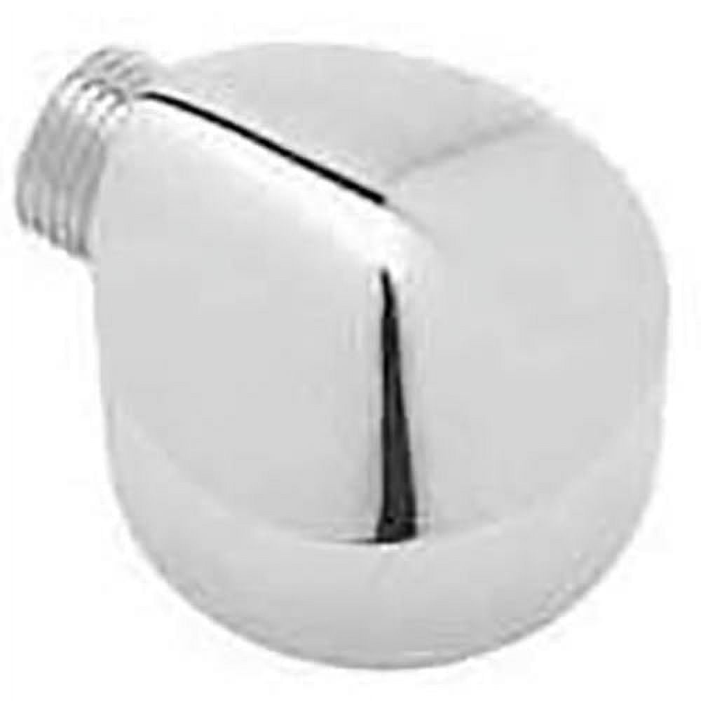 Polished Chrome Modern Wall Mount Connector