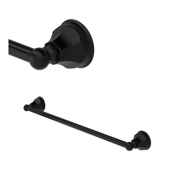 Rohl We1/24 Wellsford 26-3/8" Towel Bar Matte Black