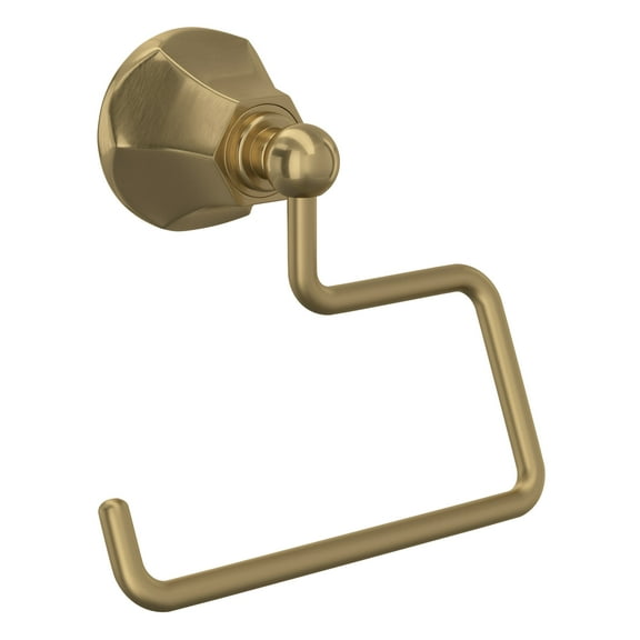 Rohl We8 Wellsford Wall Mounted Toilet Paper Holder Antique Gold