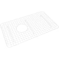 thumbnail image 1 of Rohl Wire Sink Grid For 6307 Kitchen Sinks In White Abcite Vinyl With Feet 26 1/4" X 15 1/4", 1 of 7