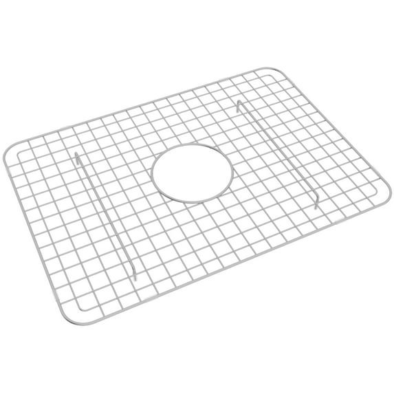 Rohl Wire Sink Grid For Rc2418 Kitchen Sinks In Stainless Steel With Feet 14 9/16" X 20 7/16"