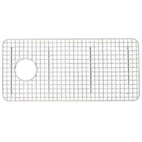 Rohl WSG2418WH Wire Sink Grid For RC2418 Kitchen Sink - 14-9/16" X 20-7/16", White Abcite Vinyl Coated