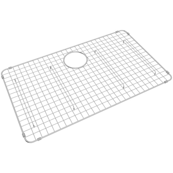 Rohl Wire Sink Grid For Rss3018 Kitchen Sinks In Stainless Steel With Feet