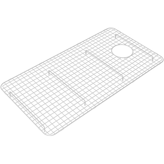 Rohl WSGAL3620WH Allia 32-3/4" L X 19" W Stainless Steel Basin Rack For The Allia Al3620af