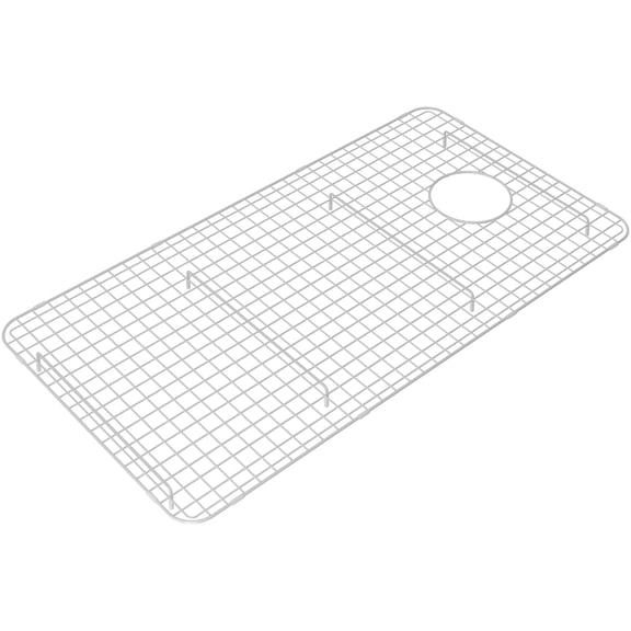 Rohl WSGAL3620WH Allia 32-3/4" L X 19" W Stainless Steel Basin Rack For The Allia Al3620af