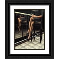 thumbnail image 1 of Rohlander, Nathan 19x24 Black Ornate Wood Framed with Double Matting Museum Art Print Titled - Martini with a Twist, 1 of 4