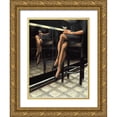 thumbnail image 1 of Rohlander, Nathan 19x24 Gold Ornate Wood Framed with Double Matting Museum Art Print Titled - Martini with a Twist, 1 of 4