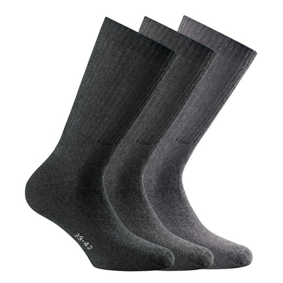 Rohner Basic Unisex Socks Cotton Grey 9-11,5