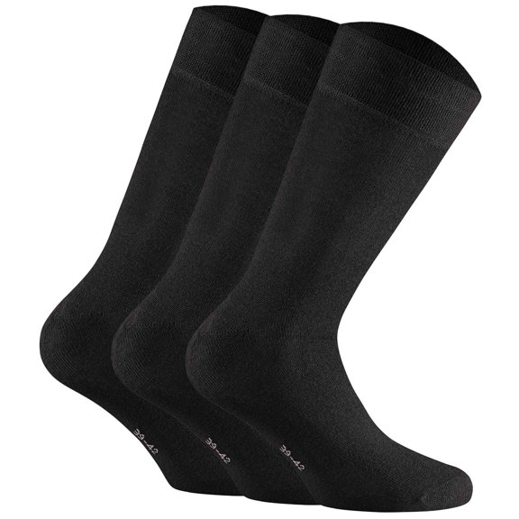 Rohner Basic Unisex Socks Wools Black 6-8,5