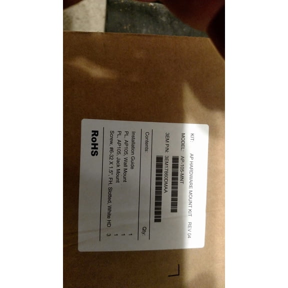 Rohs Ap Hardware Mount Kit Model Ap-105-Mint