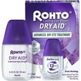 thumbnail image 1 of Rohto Dry Aid Lubricant Eye Drops, Advanced Dry Eye Treatment, 0.34 fl oz Bottle, 1 of 8