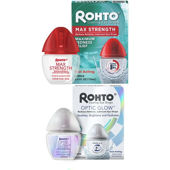 Rohto Max Strength + Optic Glow