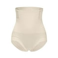 thumbnail image 1 of ZQUUVOU Butt Lifting Panties for Women Curvy High Waist Tummy Control Butt Lifting Invisibles Shapewear Panties Beige, 1 of 7