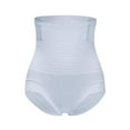 thumbnail image 1 of ZQUUVOU Butt Lifting Panties for Women Curvy High Waist Tummy Control Butt Lifting Invisibles Shapewear Panties Blue, 1 of 4