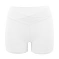thumbnail image 1 of Rohuuque Butt Lifting Panties for Women Mid Rise Cotton Boyshorts Underwear Full Coverage Invisibles Soft Stretch Boxer Briefs White, 1 of 3