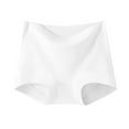 thumbnail image 1 of ZQUUVOU Cotton Boyshorts for Women Breathable Underwear Boxers Cotton Underwear Invisibles High Waisted Control Briefs White, 1 of 5