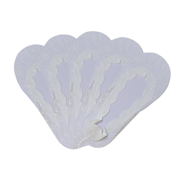 Rohuuque Fall Cotton Socks for Women Lace Trim No Show Socks Moisture Wicking Cotton Breathable Low Cut Invisible Wear White